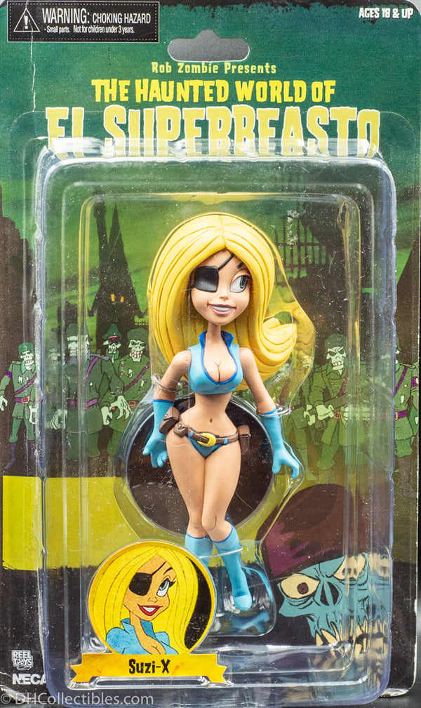 2009 The Haunted World Of el Superbeasto Suzi X - Action Figure