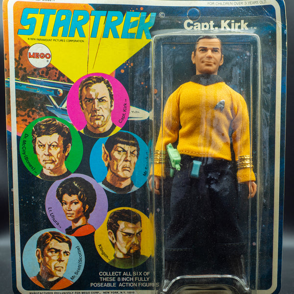 1974 Mego Star Trek Captain Kirk - Action Figure
