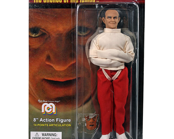 2020 Mego 8" Hannibal Lecter Straight Jacket Action Figure DH Collectibles