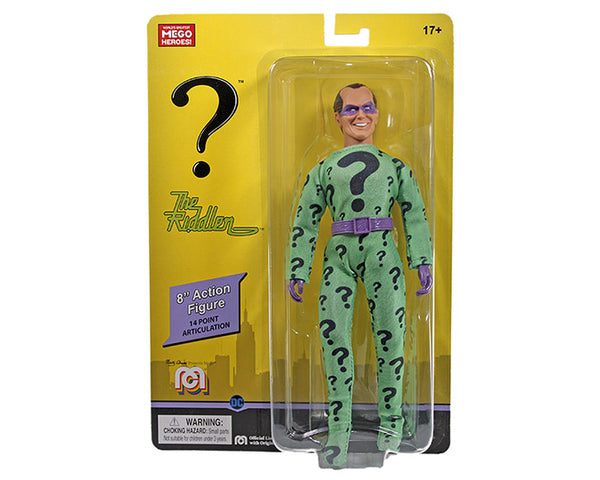 2021 Mego 8" The Riddler Action Figure DH Collectibles