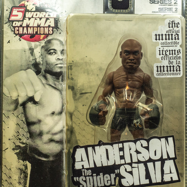 2008 UFC World of MMA Champions Series 2 Anderson Silva "The Spider" - Action Figure