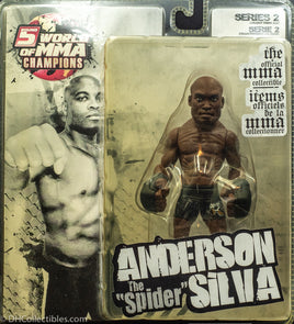 2008 UFC World of MMA Champions Series 2 Anderson Silva "The Spider" - Action Figure