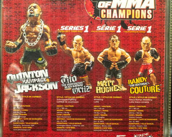 2007 UFC World of MMA Champions Series 1 Quinton Jackson Action Figure