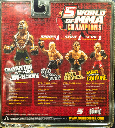 2007 UFC World of MMA Champions Series 1 Quinton Jackson Action Figure