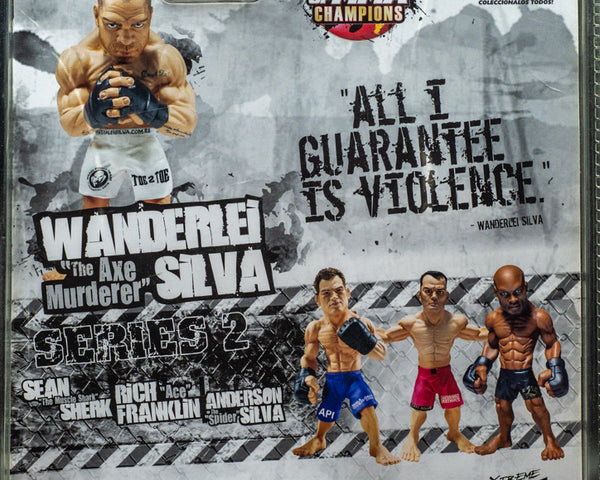 2008 UFC World of MMA Champions Series 2 Wanderlei Silva "The Axe Murderer" - Action Figure