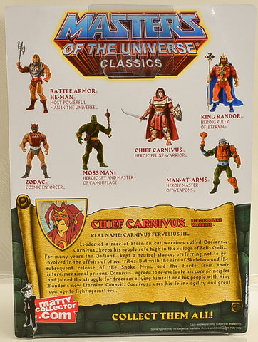 2010 Masters Of The Universe Classics Chief Carnivus MOTUC Action Figure