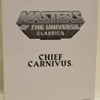 2010 Masters Of The Universe Classics Chief Carnivus MOTUC Action Figure
