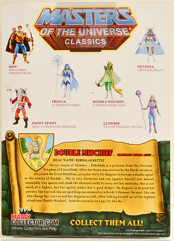 2013 Masters of the Universe Classics Club Eternia Double Mischief Action Figure