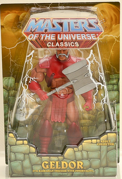 2013 Masters of the Universe Classics Club Eternia Geldor Action Figure