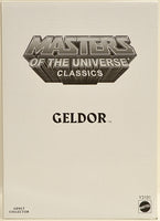 2013 Masters of the Universe Classics Club Eternia Geldor Action Figure