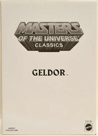 2013 Masters of the Universe Classics Club Eternia Geldor Action Figure