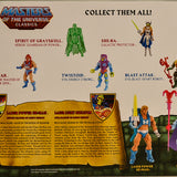 2015 Masters of the Universe Classics Club Eternia Laser Power He-Man & Laser Light Skeletor Action Figure Box Set