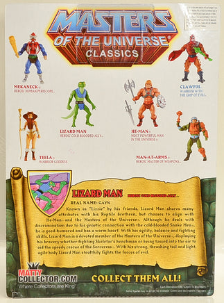 2014 Masters of the Universe Classics Lizard Man Action Figure