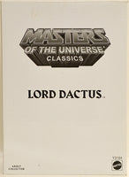 2013 Masters of the Universe Classics Club Eternia Lord Dactus Action Figure