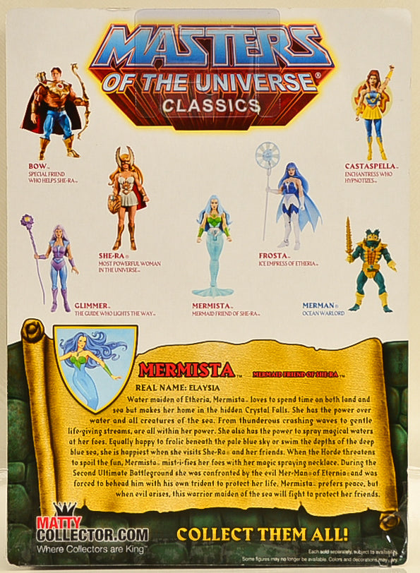 Mattel - Masters of the Universe Classics - Mermista Action Figure