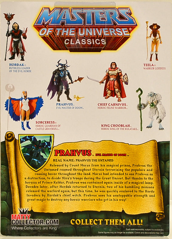 Mattel - Masters of the Universe Classics - Prahvus Action Figure