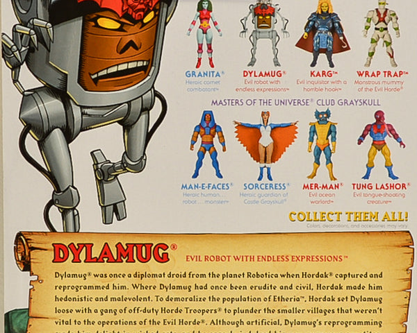 2018 Super 7 Masters of the Universe Dylamug Action Figure