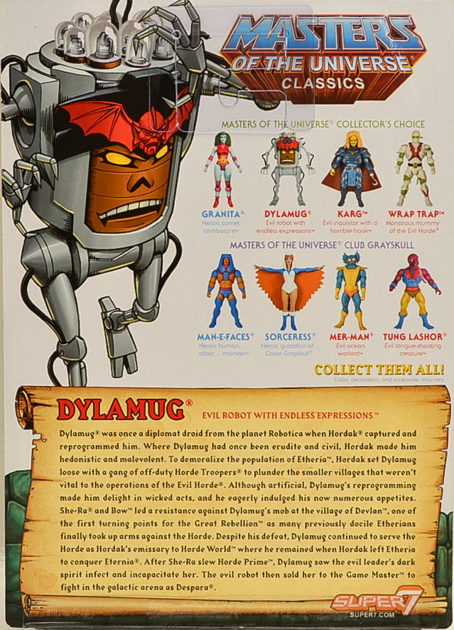 2018 Super 7 Masters of the Universe Dylamug Action Figure