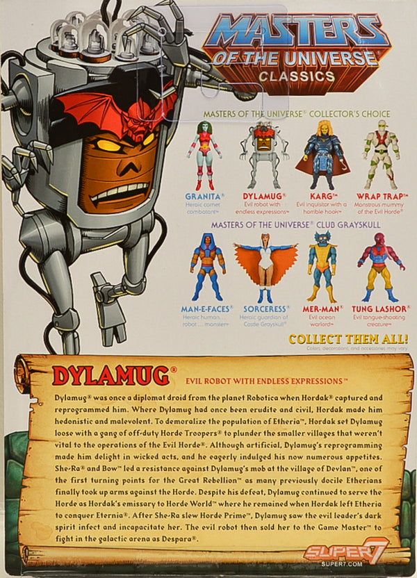 2018 Super 7 Masters of the Universe Dylamug Action Figure