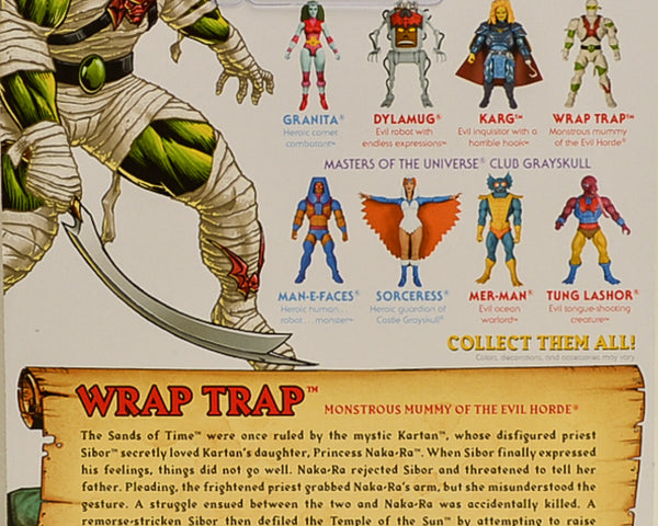 2018 Super 7 Masters of the Universe Classics Wrap Trap Action Figure