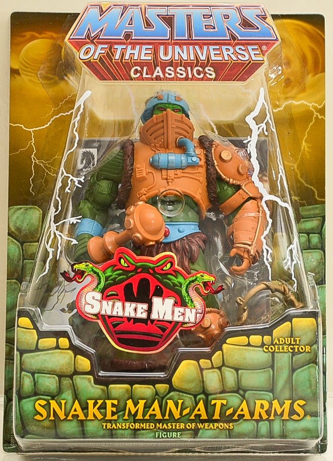 2012 Masters of the Universe Classics Snake Man-At-Arms Action Figure