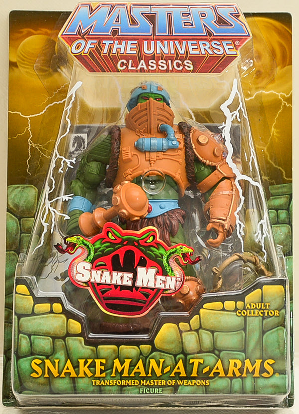 2012 Masters of the Universe Classics Snake Man-At-Arms Action Figure