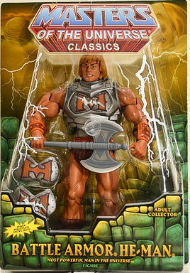 2009 Masters of the Universe Classics Battle Armor He-Man Action Figure
