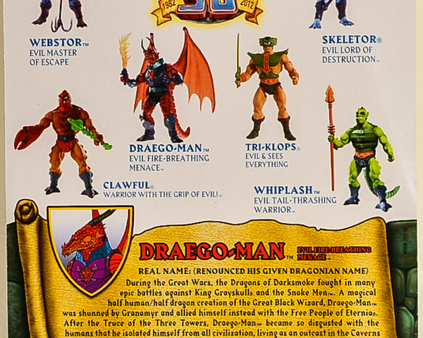 2011 Masters of the Universe Classics Club Eternia Draego-man Action Figure