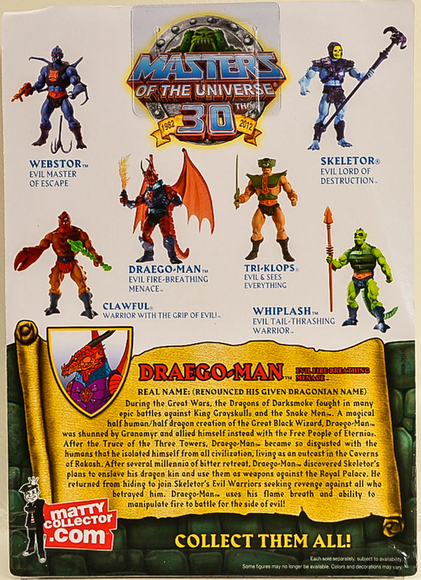 2011 Masters of the Universe Classics Club Eternia Draego-man Action Figure
