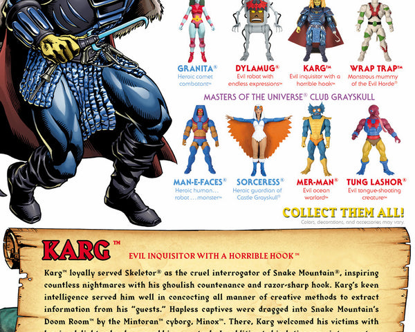 2018 Super 7 Masters of the Universe Classics Karg Action Figure