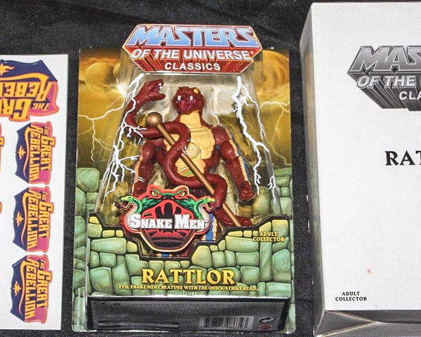 2012 Masters of the Universe Classics Rattlor Action Figure