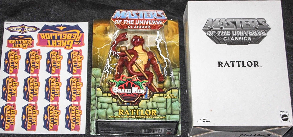 2012 Masters of the Universe Classics Rattlor Action Figure