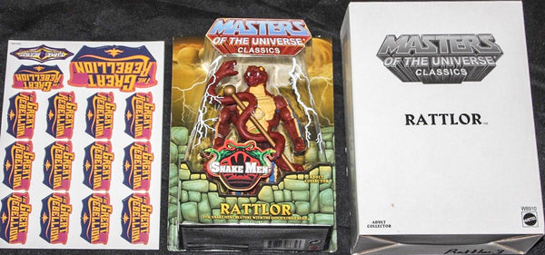 2012 Masters of the Universe Classics Rattlor Action Figure