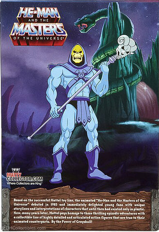 2015 Masters Of The Universe Club Grayskull Filmation Skeletor 2.0 Action Figure