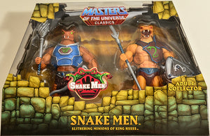 2012 Masters of The Universe Classics Snake Men Action Figure Set