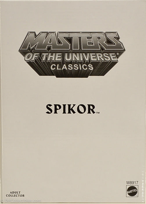 2012 Masters of the Universe Classics Spikor Action Figure