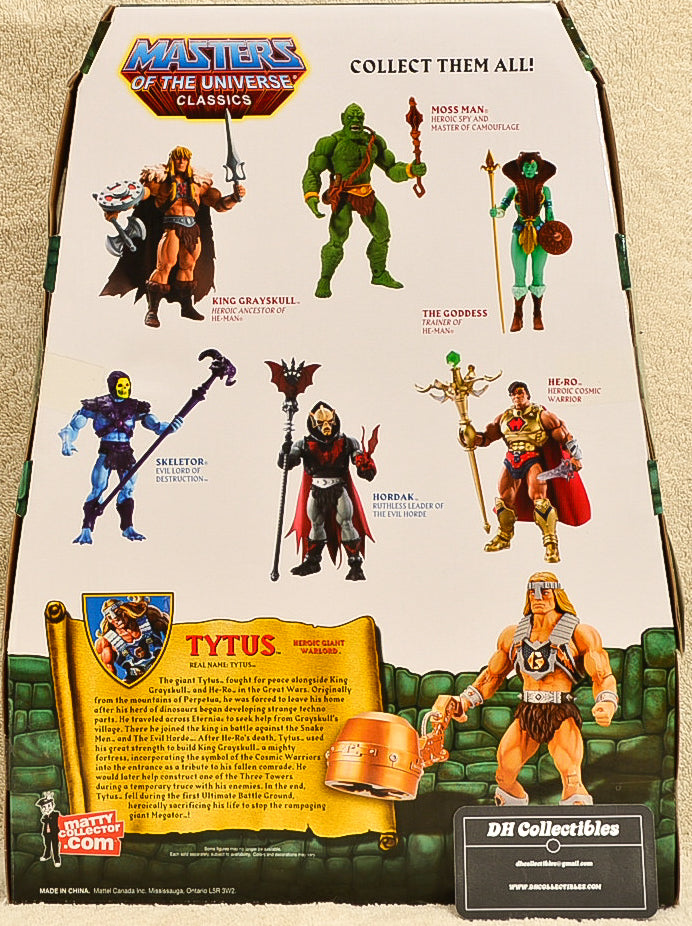 Masters of the Universe Classics Tytus 12" Action Figure
