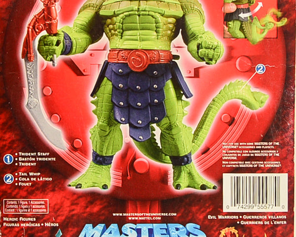 2002 Masters of The Universe Whiplash Action Figure