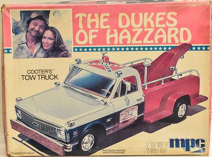 1982 MPC The Dukes of Hazzard Cooter's Tow Truck 1:25 Scale Model Kit