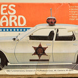 1982 MPC The Dukes of Hazzard Sheriff Rosco's Police Car Plastic Model Kit 1:25 Scale