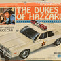 1982 MPC The Dukes of Hazzard Sheriff Rosco's Police Car Plastic Model Kit 1:25 Scale