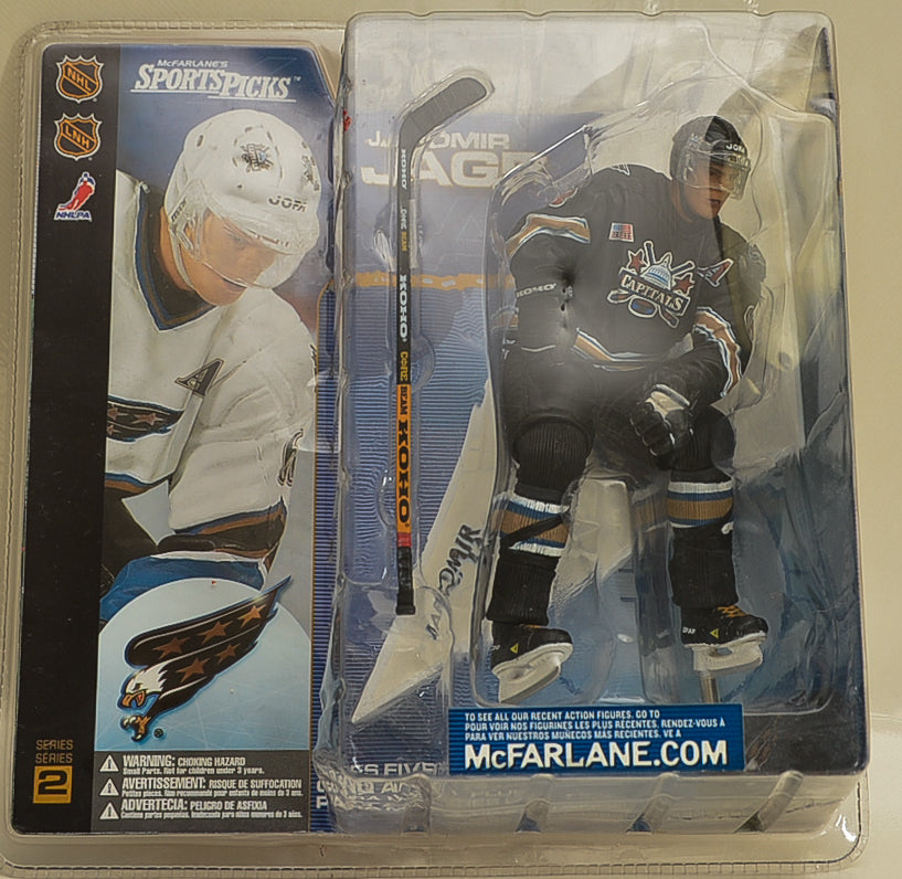 2001 McFarlane NHL Jaromir Jagr Series 2 Variant Black Action Figure