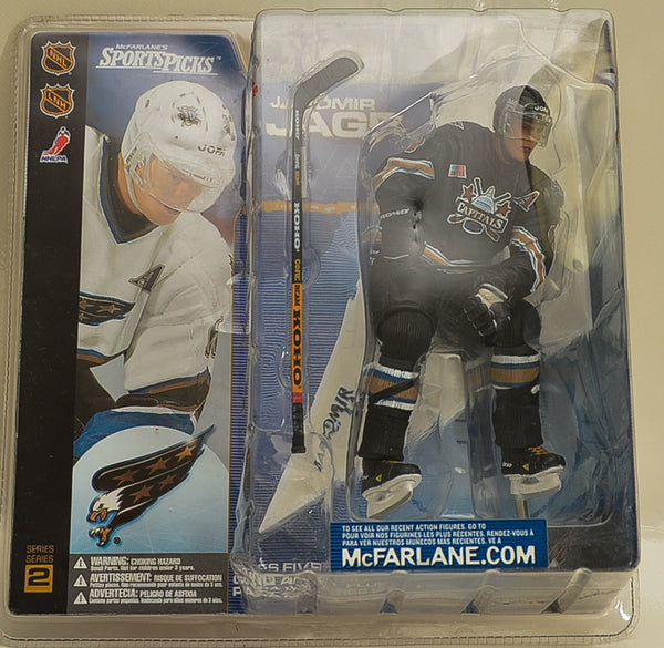 2001 McFarlane NHL Jaromir Jagr Series 2 Variant Black Action Figure