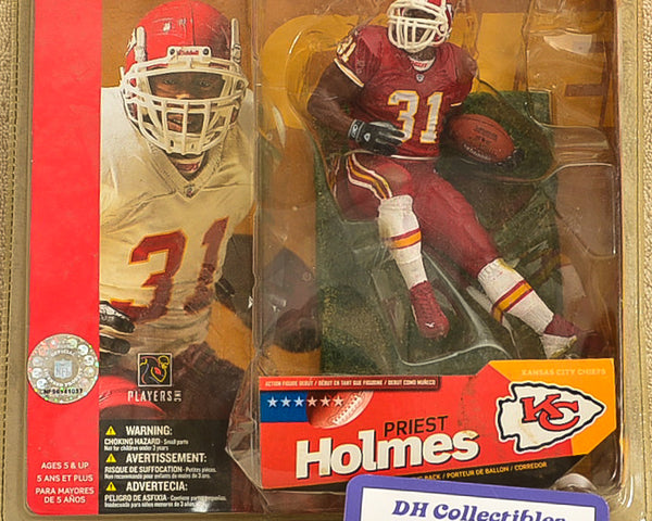 MacFarlane Sportspicks Series 6 - Priest Holmes - KC Red -8 inch Action Figure
