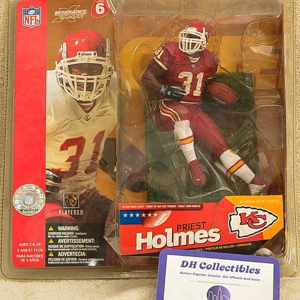 MacFarlane Sportspicks Series 6 - Priest Holmes - KC Red -8 inch Action Figure