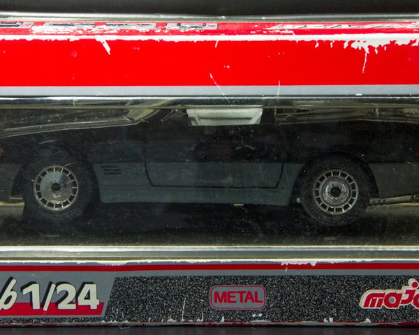 1991 Majorette Club 1/24 Mercedes 500 SL Roadster Scale 1:24 Diecast Car