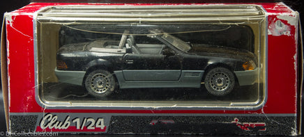 1991 Majorette Club 1/24 Mercedes 500 SL Roadster Scale 1:24 Diecast Car
