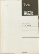 Icom IC-737 Amateur Radio Service Manual