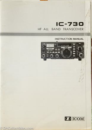 Icom IC-730 Instruction Manual