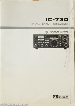 Icom IC-730 Amateur Radio Instruction Manual